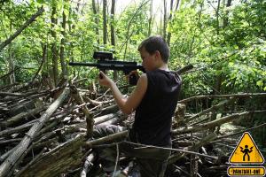 lasergame guerard paintball one partie sur terrain outdoor 1h